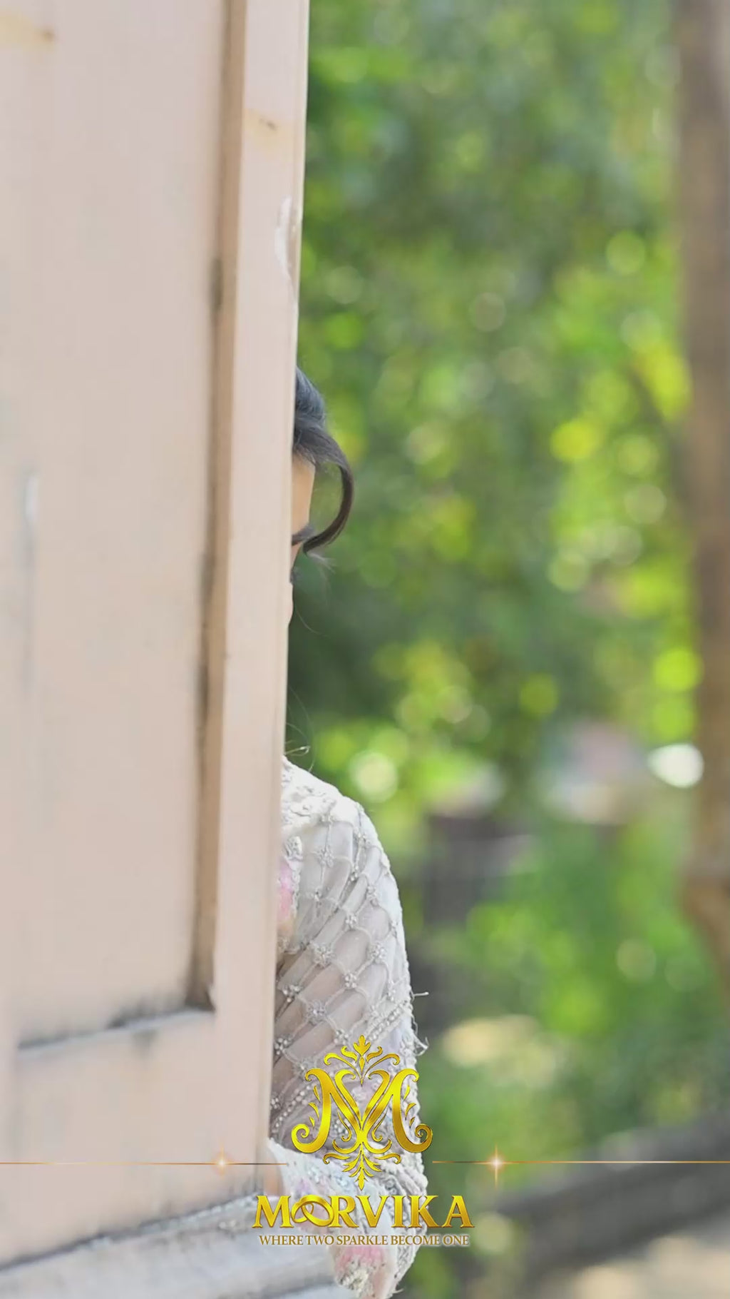 Morvika Ruby Kundan Layered Necklace Set